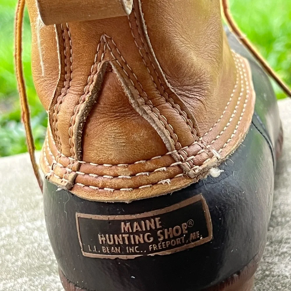 Vintage LLBean boots Men’s size 11 wide